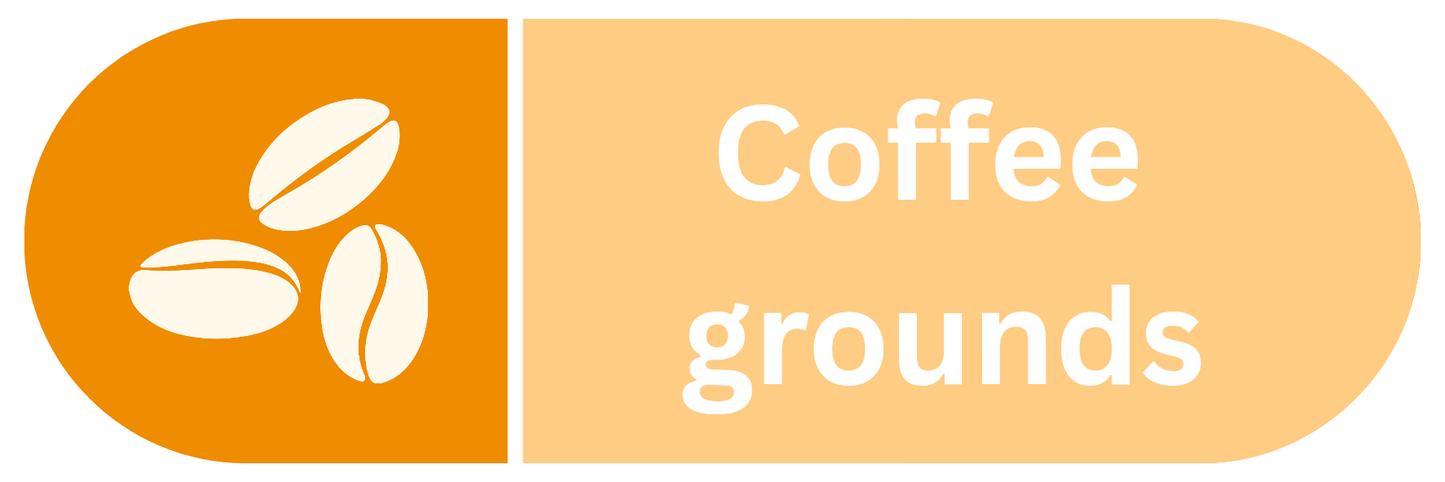 Downloadable Coffee Grounds Recycling Sticker