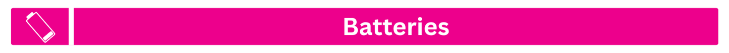 Battery Recycling Lid Label Sticker