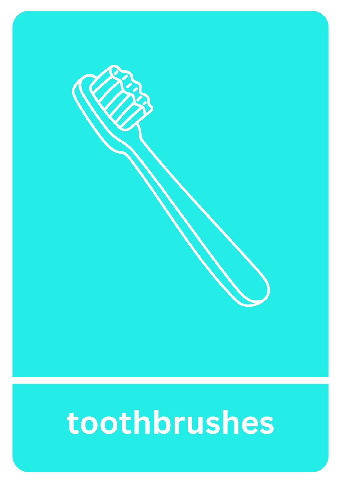 Toothbrush recycling in the UK