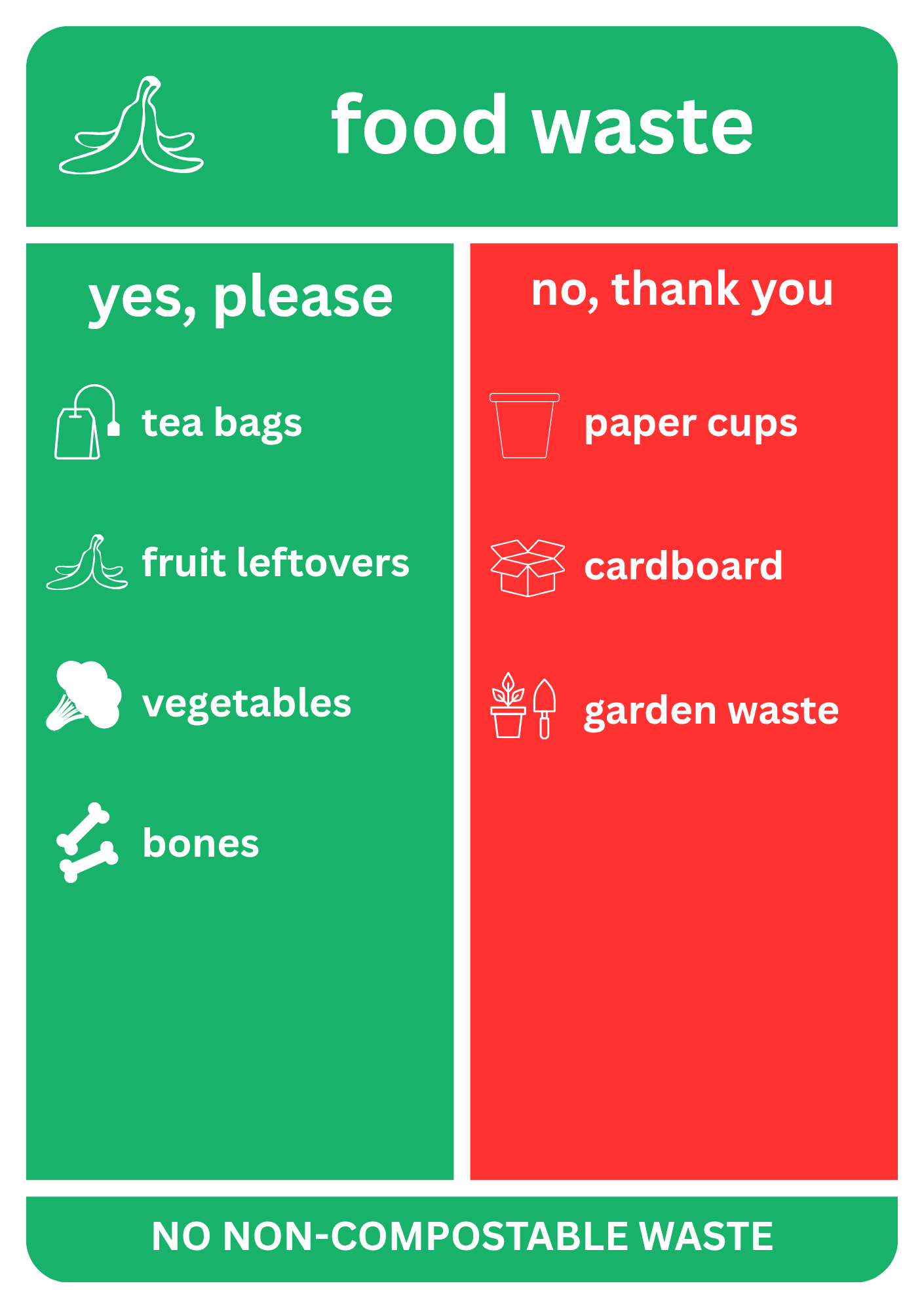 Detailed Recycling Stickers