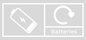 Clear Battery Recycling Lid Label