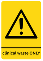 Clinical Waste Sticker