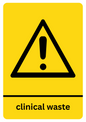 Clinical Waste Sticker