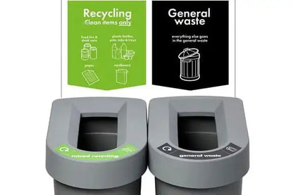 Ubin Recycling Bin - Replacement Signage