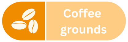 Downloadable Coffee Grounds Recycling Sticker