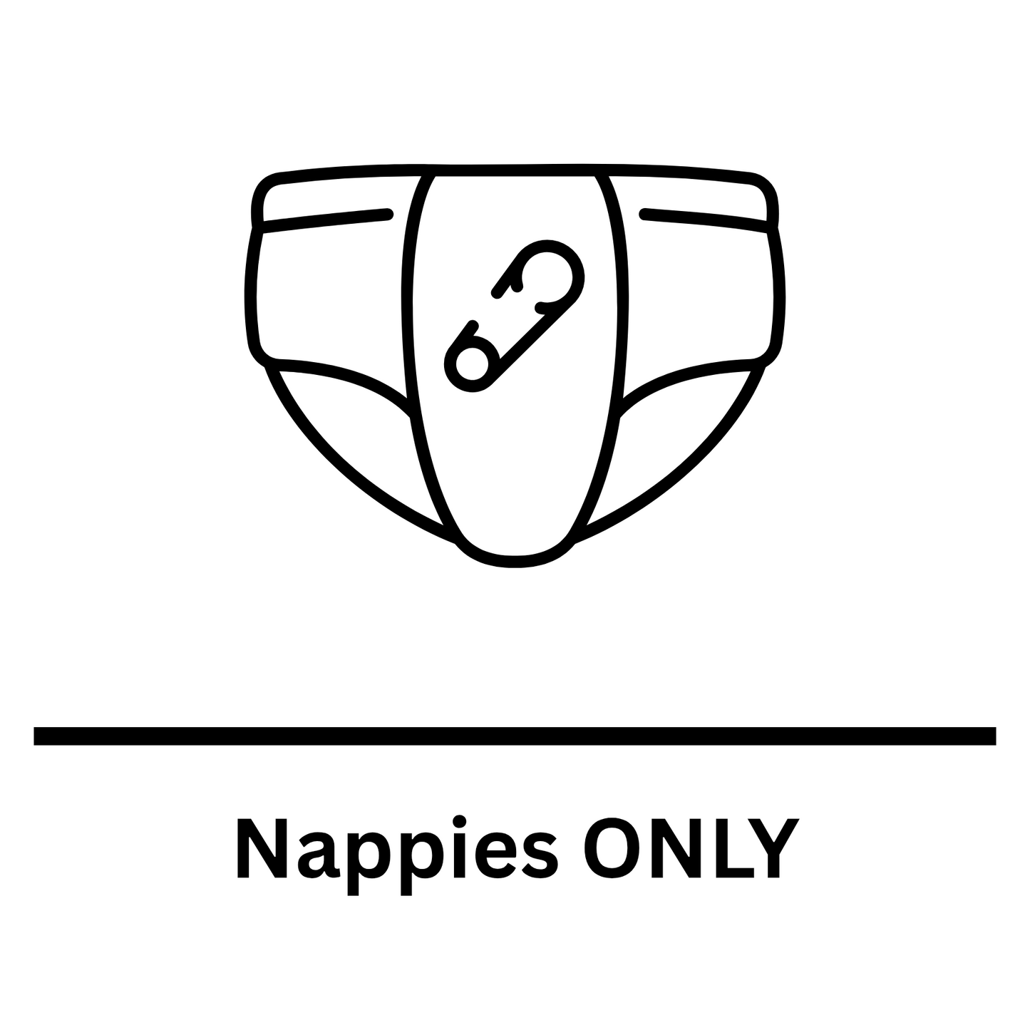 Nappies Waste Sticker