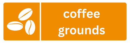 Coffee Grounds Recycling Sticker