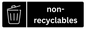 Non-Recyclables Sticker