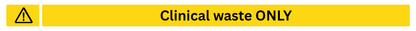 Clinical Waste Sticker