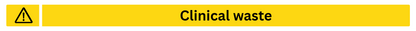 Clinical Waste Sticker