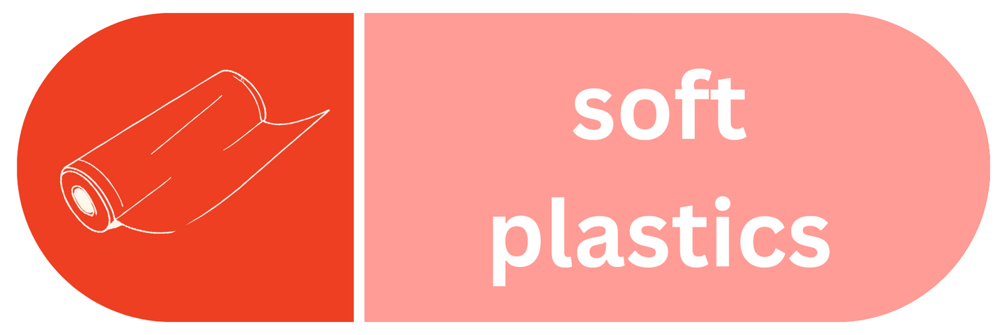 Soft Plastics Recycling Sticker