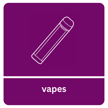 Downloadable Vape Recycling Sticker