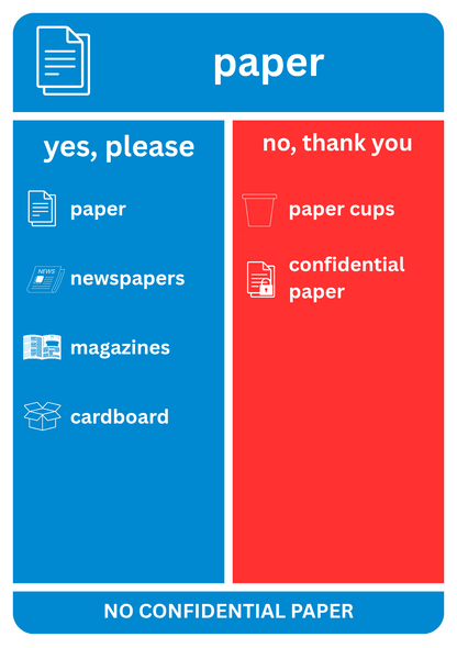 Simpler Recycling Sticker Pack