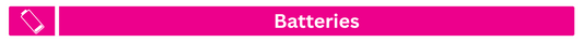 Battery Recycling Lid Label Sticker