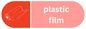 Plastic Film Recycling Pill Shaped Sticker