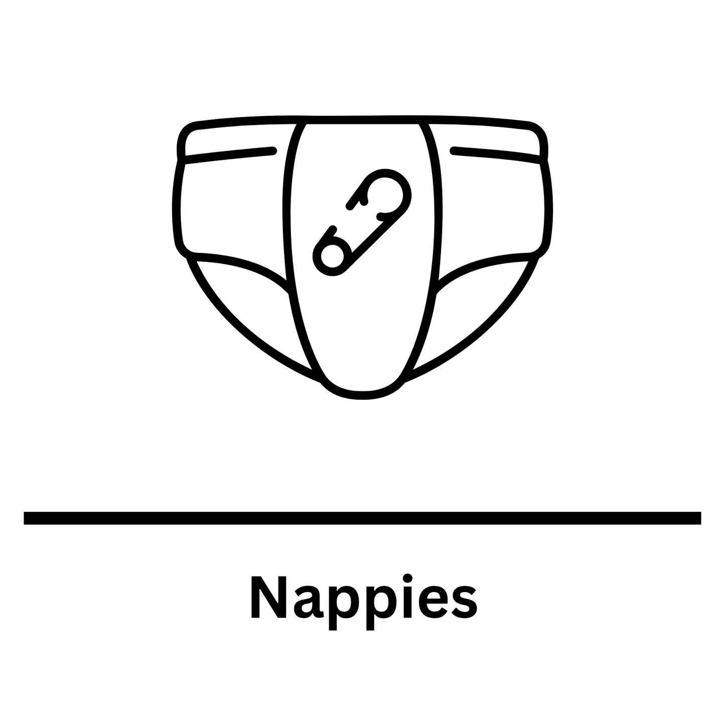 Nappies Waste Sticker