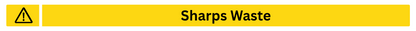 Sharps Waste Sticker